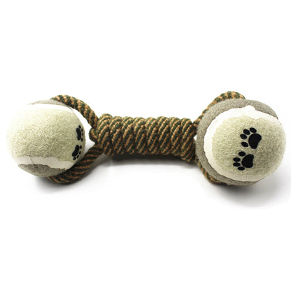 TugBal™ - Tennisbal touw hondenspeeltje
