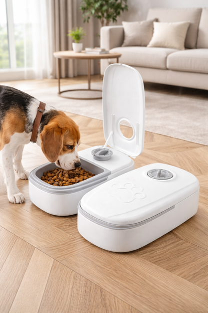 FeedMate™ - Automatische hondenvoerbak