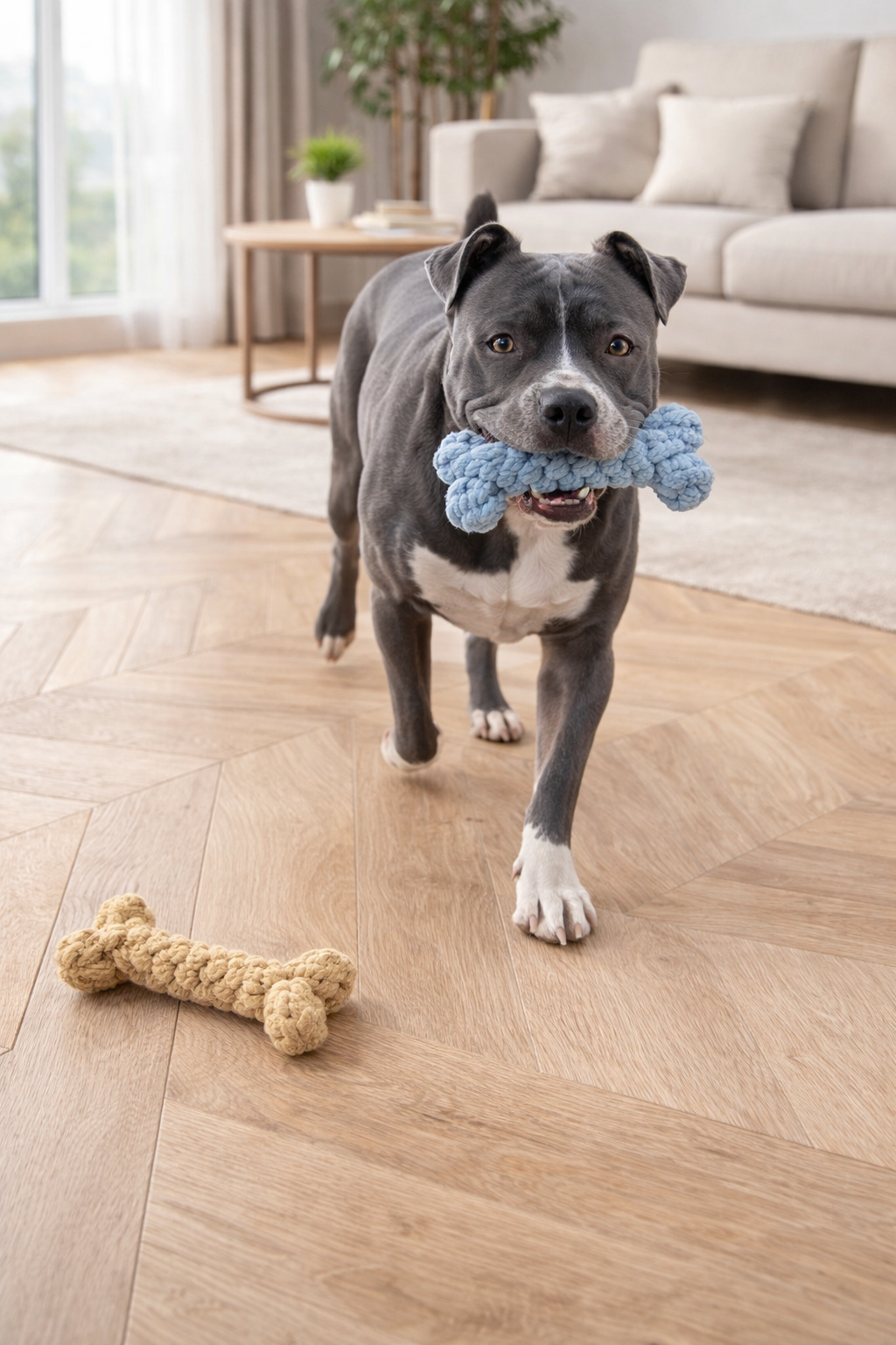 ChewBuddy™ - Touw bot voor honden.
